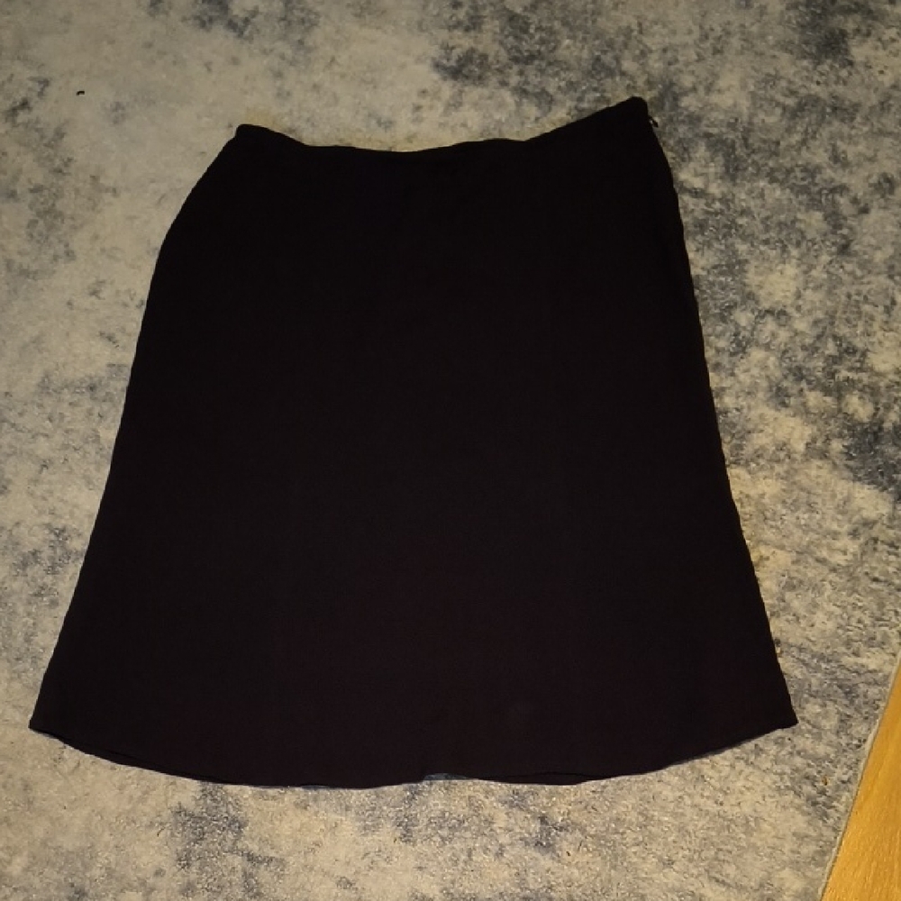 NWT Eileen Fisher | Classic Burgundy A-Line Skirt